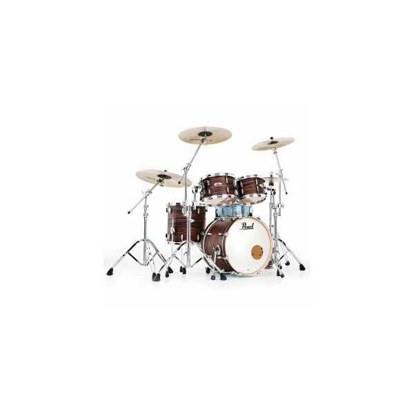 PEARL Professional Series Fusion Batterie 20"/4pcs Matte Mocha Swirl