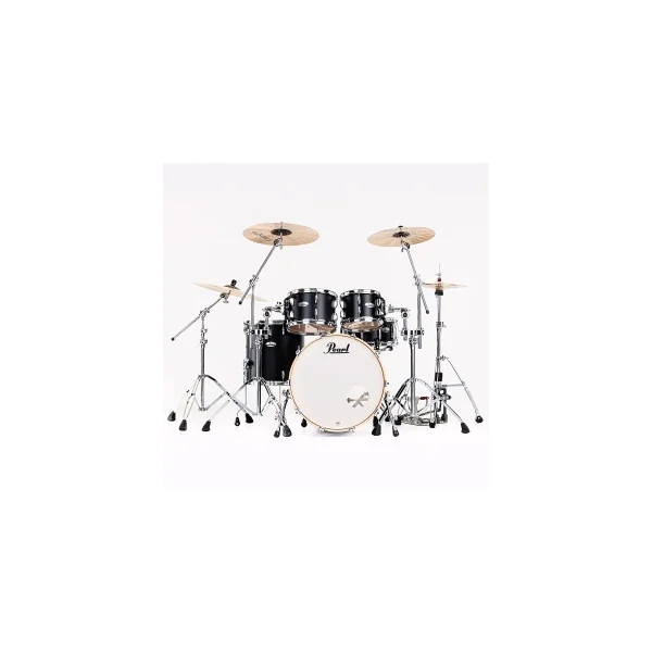 PEARL Professional Series Rock Batterie 22"/4pcs Matte Caviar Black