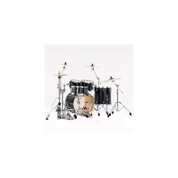 PEARL Professional Series Rock Batterie 22"/4pcs Matte Caviar Black