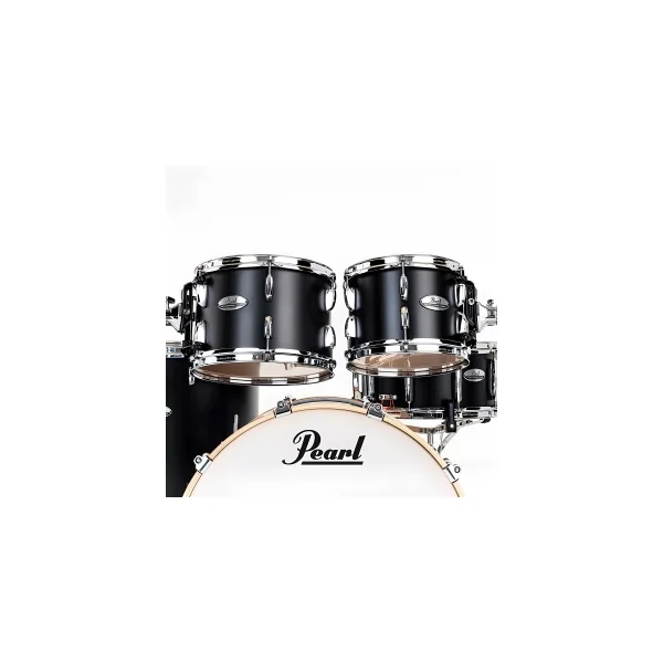 PEARL Professional Series Rock Batterie 22"/4pcs Matte Caviar Black