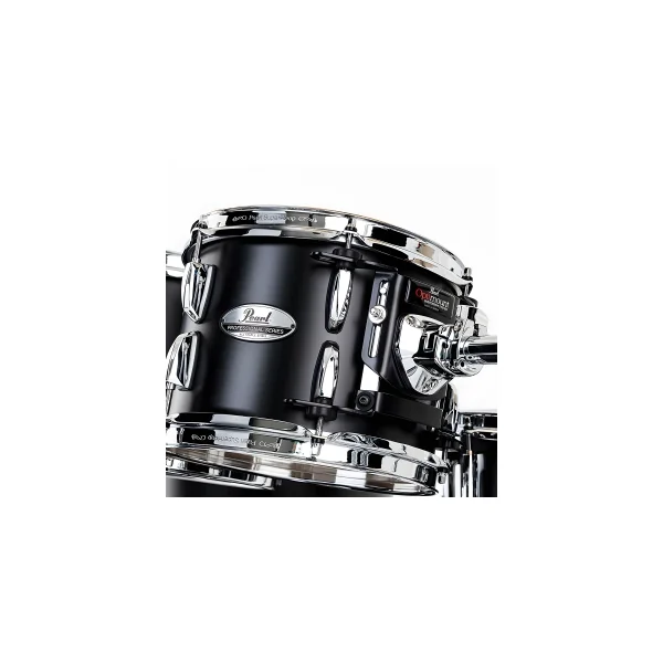 PEARL Professional Series Rock Batterie 22"/4pcs Matte Caviar Black