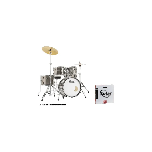 PEARL Roadshow Batterie 18"/5pcs Bronze Metallic