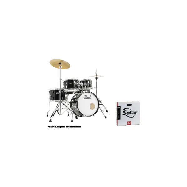 PEARL Roadshow Batterie 18"/5pcs Jet Black