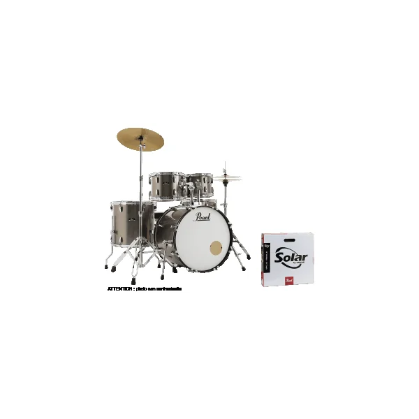 PEARL Roadshow Batterie 22"/5pcs Bronze Metallic