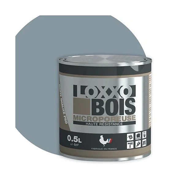 Peinture Bois LOXXO - Gris argent