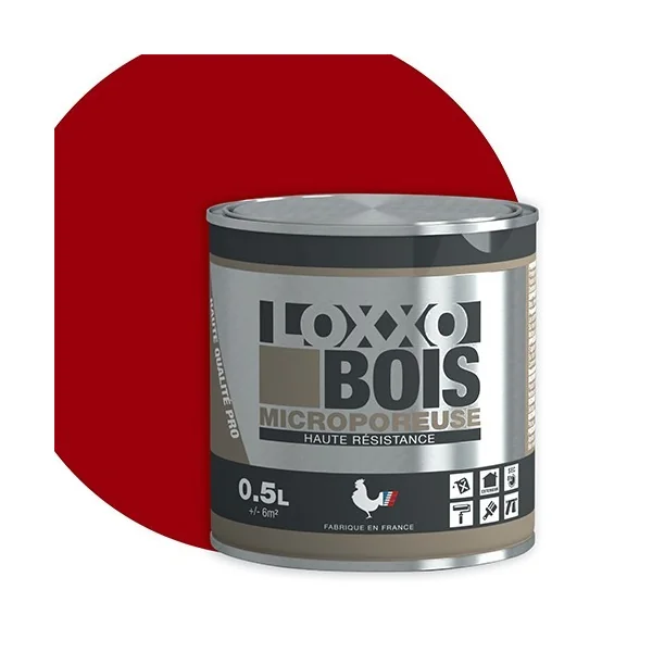 Peinture Bois LOXXO - Rouge Basque
