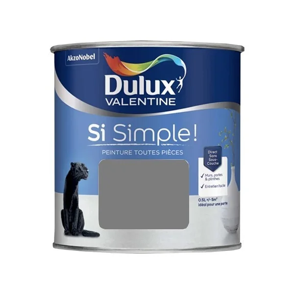 Peinture Dulux Valentine Si Simple! L'Anthracite