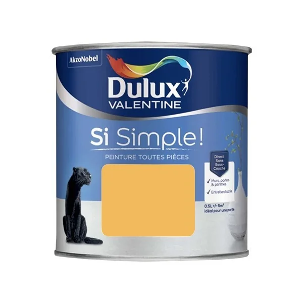 Peinture Dulux Valentine Si Simple! Le Jaune