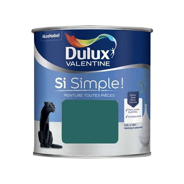Peinture Dulux Valentine Si Simple! Le Vert canard