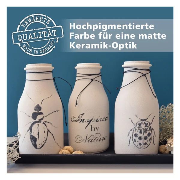 Peinture effet céramique Viva Decor, 150 ml, Blanc antique