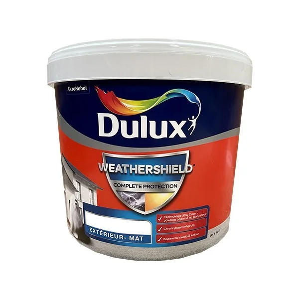 Peinture façade WEATHERSHIELD Complete Protection DULUX Blanc
