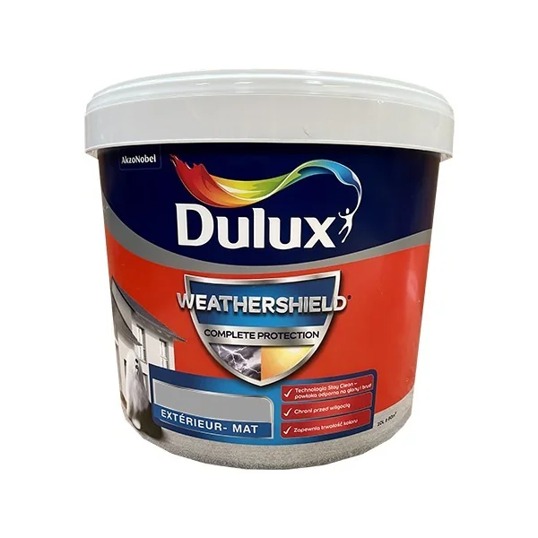Peinture façade WEATHERSHIELD Complete Protection DULUX Titanium