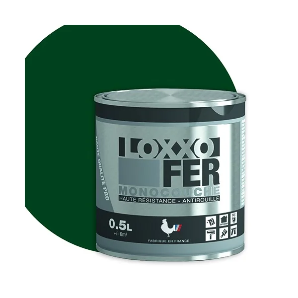 Peinture Fer Antirouille LOXXO Vert Basque