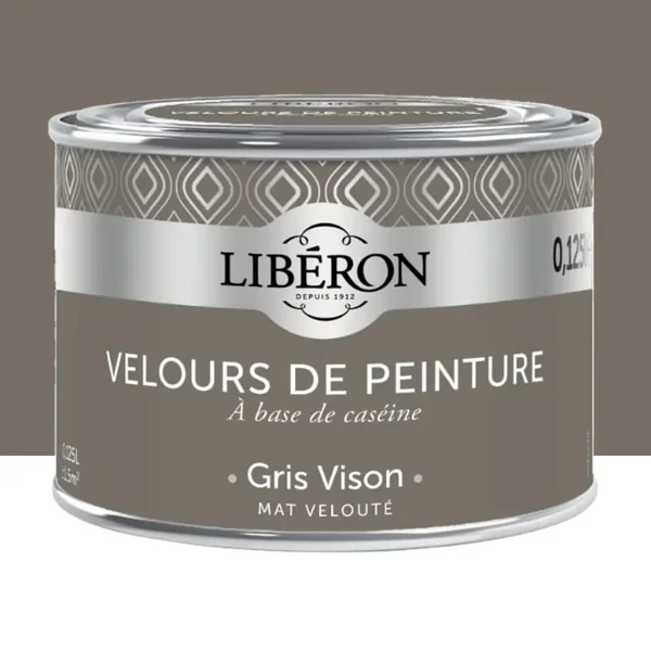 Peinture LIBÉRON Velours de Peinture Gris vison