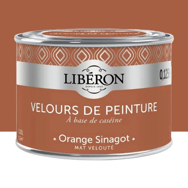 Peinture LIBÉRON Velours de Peinture Orange sinagot