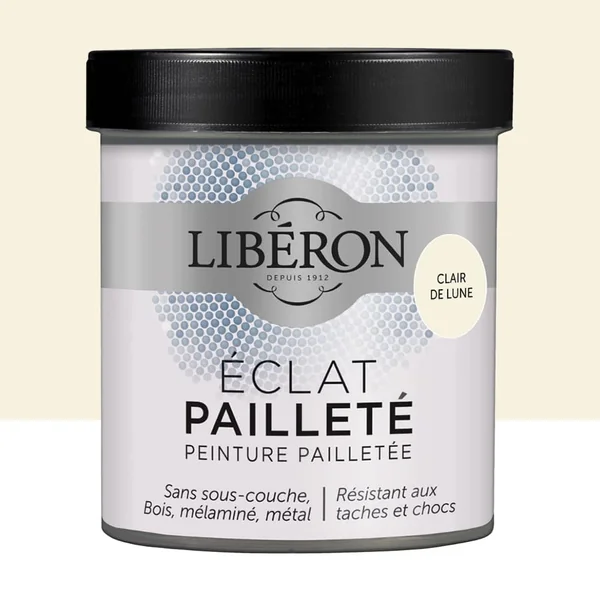 Peinture meuble Eclat Pailleté LIBERON Clair de lune