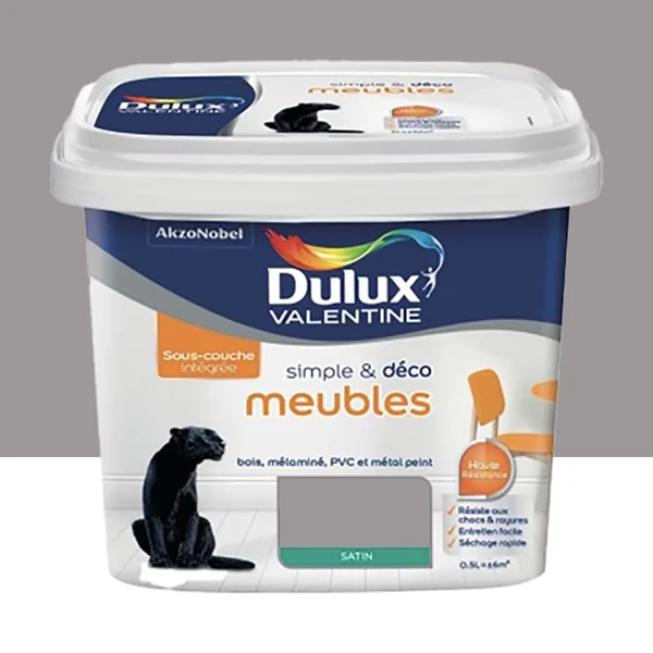 Peinture Meubles Dulux Valentine Simple & Déco Taupe intense