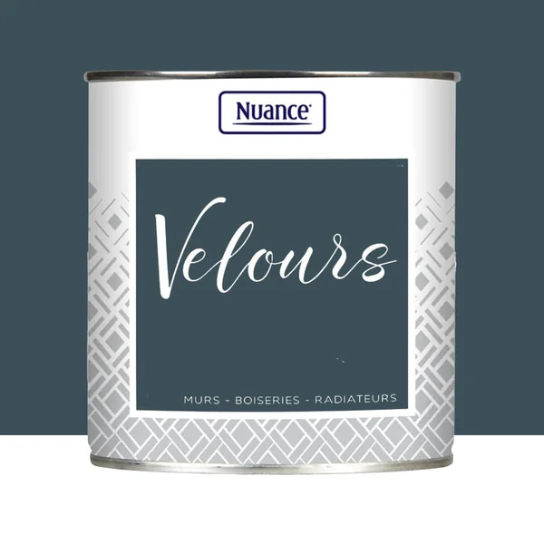 Peinture multi-supports NUANCE Velours Le Bleu Magnifique