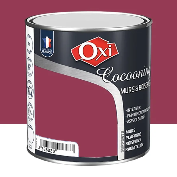 Peinture Murs et Boiseries OXI Cocooning Crème de cassis