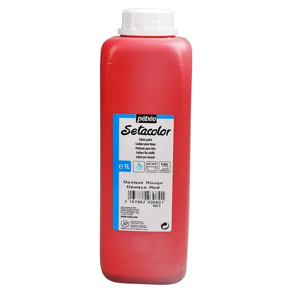 Peinture Setacolor opaque 7 couleurs