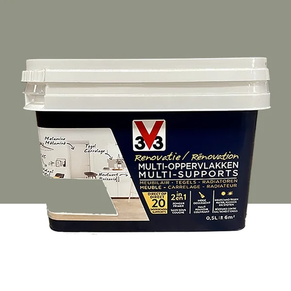 Peinture V33 Rénovation Multi-Supports Vert kaki