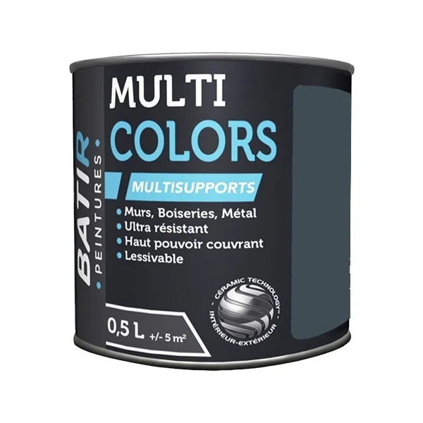 Peintures BTIR Multi Colors Mat Poudré Bleu nuit
