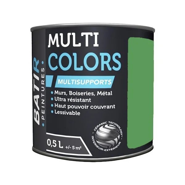 Peintures BTIR Multi Colors Mat Poudré Vert oasis