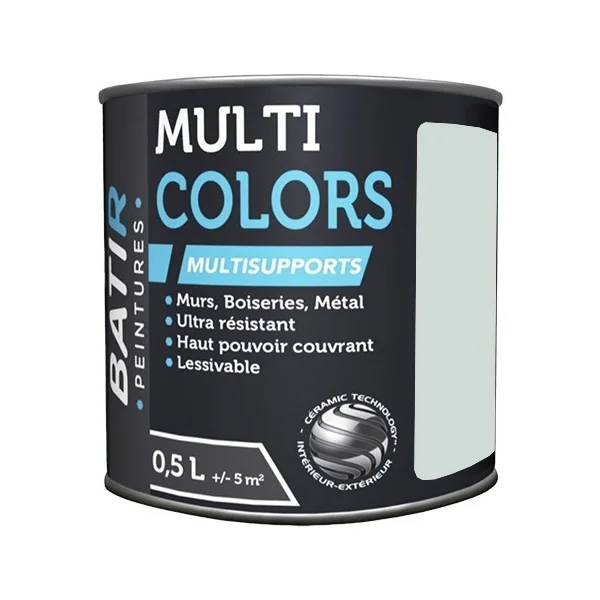 Peintures Multi Colors BTIR Satin Soyeux Cendre vert