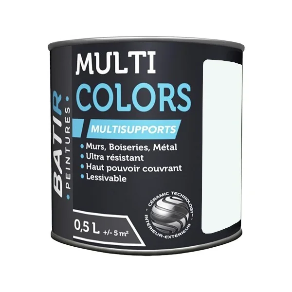 Peintures Multi Colors BTIR Satin Soyeux Vert coton