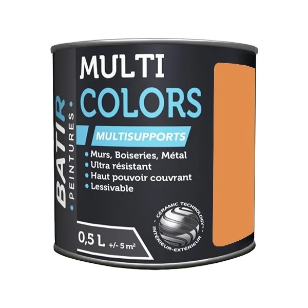 Peintures Multi Colors BTIR Satin Soyeux Zeste d'été