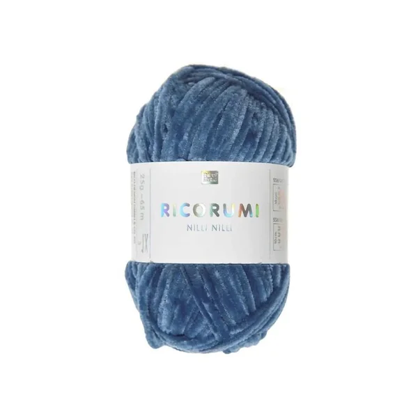 Pelote Nilli Nilli Ricorumi 25g - Bleu Jean 013