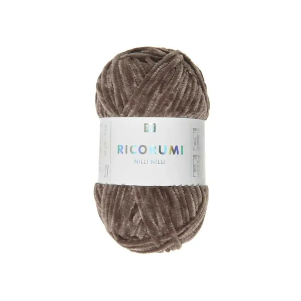 Pelote Nilli Nilli Ricorumi 25g - Chocolat 024