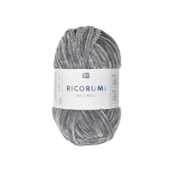 Pelote Nilli Nilli Ricorumi 25g - Gris 026