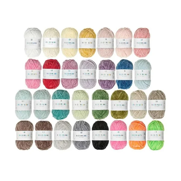 Pelote Nilli Nilli Ricorumi 25g - Gris 026