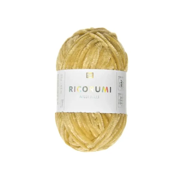 Pelote Nilli Nilli Ricorumi 25g - Moutarde 004