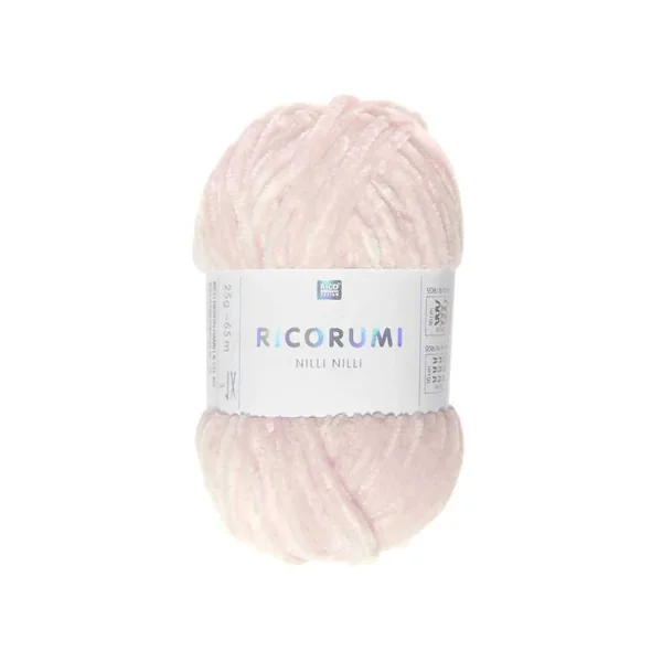 Pelote Nilli Nilli Ricorumi 25g - Rose 006
