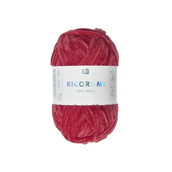Pelote Nilli Nilli Ricorumi 25g - Rouge 009