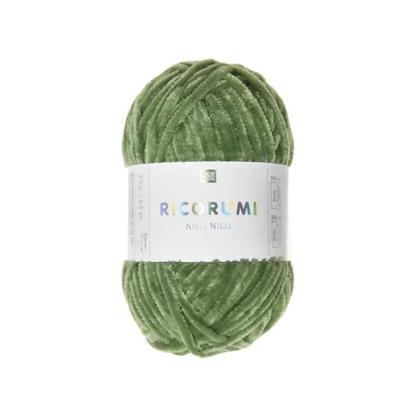 Pelote Nilli Nilli Ricorumi 25g - Vert 019
