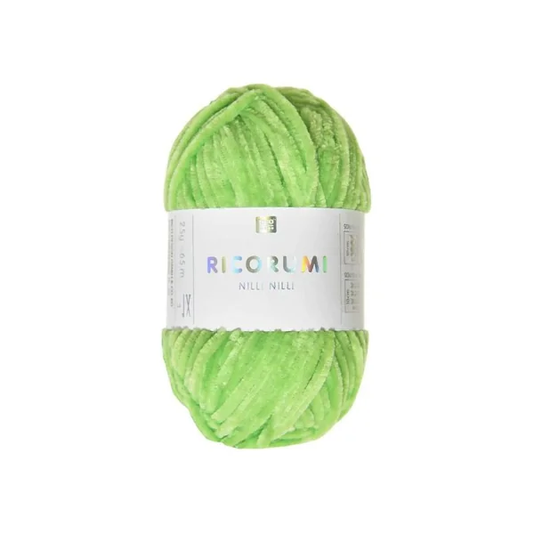 Pelote Nilli Nilli Ricorumi 25g - Vert Néon 030