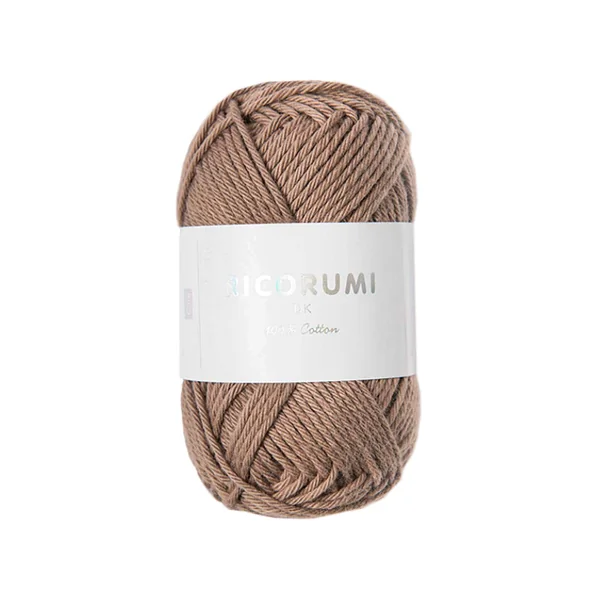 Pelote Ricorumi coton DK - Brun clair (52)