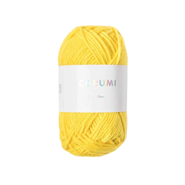 Pelote Ricorumi coton DK - Jaune (06)