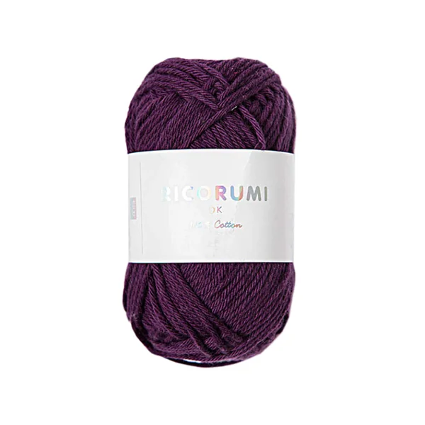 Pelote Ricorumi coton DK - Lilas (20)