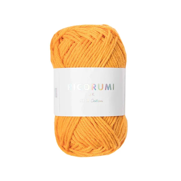 Pelote Ricorumi coton DK - Mandarine (26)