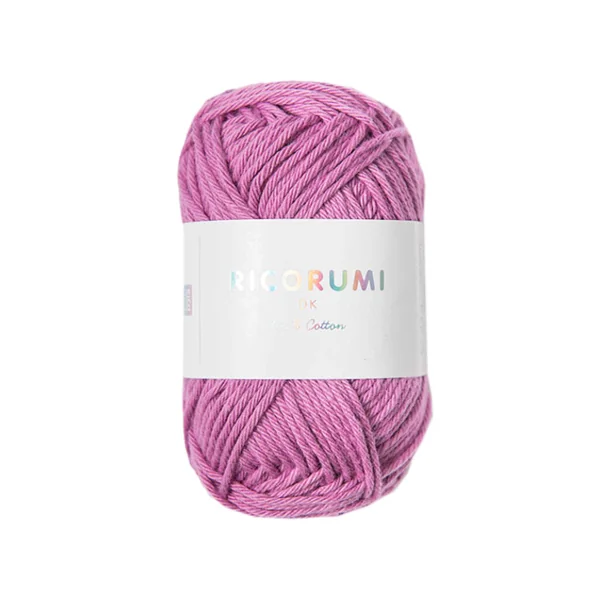 Pelote Ricorumi coton DK - Orchidée (16)