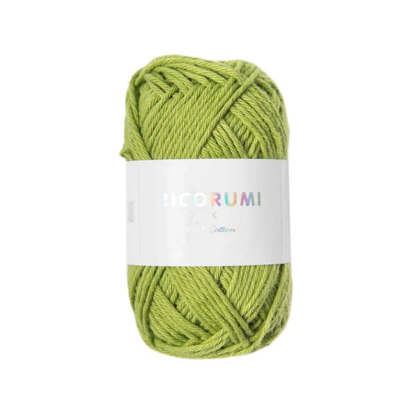 Pelote Ricorumi coton DK - Pistache (47)