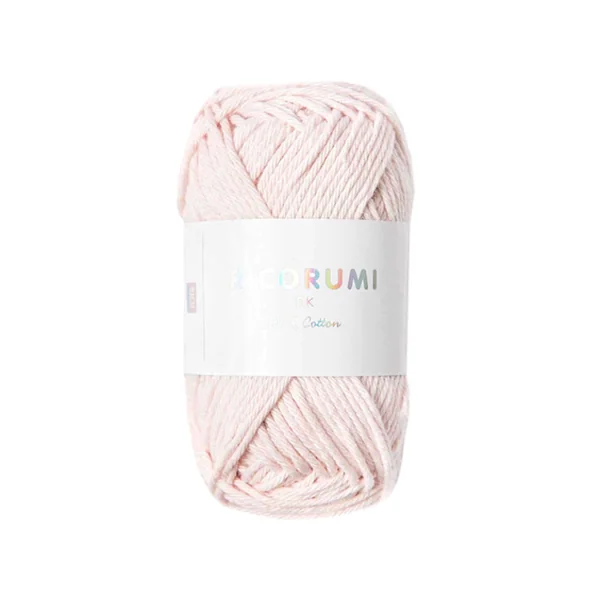 Pelote Ricorumi coton DK - Rose pastel (07)
