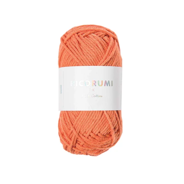 Pelote Ricorumi coton DK - Smokey Orange (24)