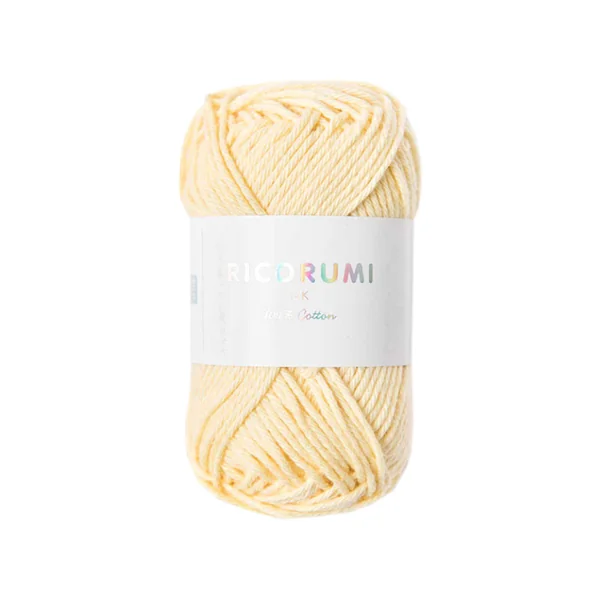 Pelote Ricorumi coton DK - Vanille (05)