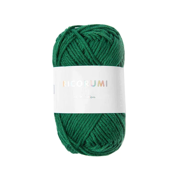 Pelote Ricorumi coton DK - Vert sapin (50)