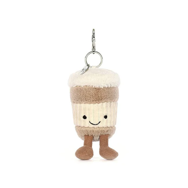 Peluche porte-clé Coffee to go - 8 cm - Jellycat